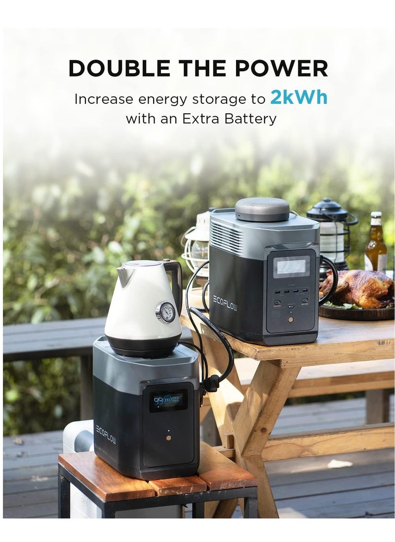 ECOFLOW - ECOFLOW Delta 2 - Smart Extra Battery - Image 1