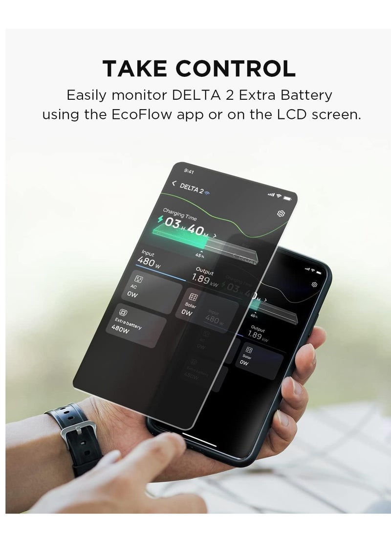 ECOFLOW - ECOFLOW Delta 2 - Smart Extra Battery - Image 1