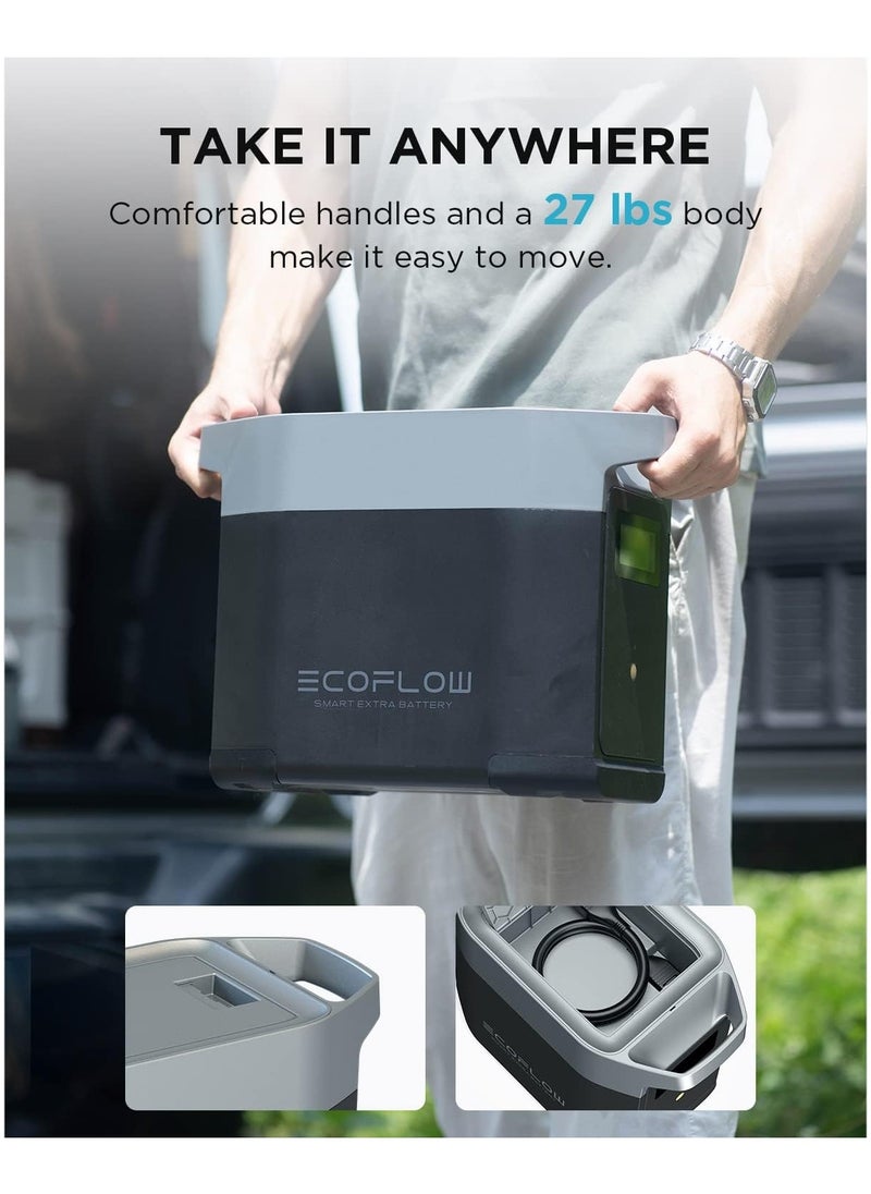 ECOFLOW - ECOFLOW Delta 2 - Smart Extra Battery - Image 1