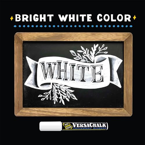 VersaChalk White Chalk Markers - 5mm Tip - Image 4