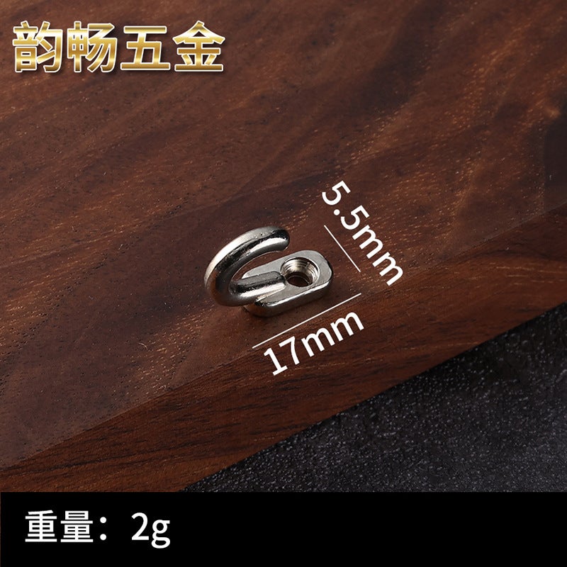 general Zinc Alloy Single Coat Hook Antique Style Wall Mount for Clothes Scarves - Image 1