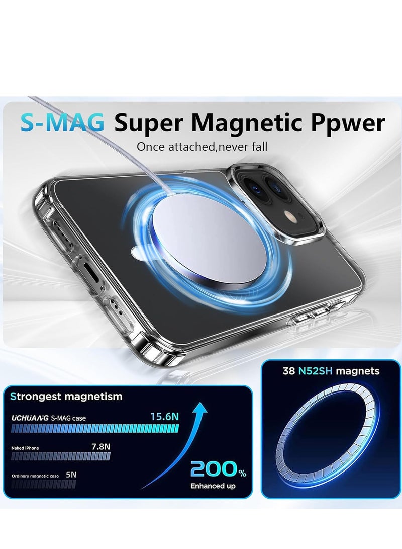 iPhone 11 clear Phone Case, Ultra-Thin Anti-Fall Anti-Scratch Anti-Yellow Silicone Protective Cover, for Magsafe Charger, Transparent(6.1 inch) - Image 3