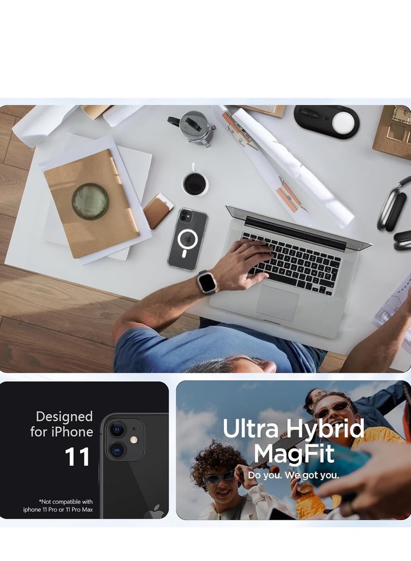 iPhone 11 clear Phone Case, Ultra-Thin Anti-Fall Anti-Scratch Anti-Yellow Silicone Protective Cover, for Magsafe Charger, Transparent(6.1 inch) - Image 4