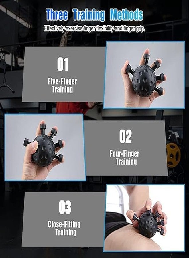 AESTROKE Hand Grip Strengthener|Hand Grip Exercise Ball for Finger, Hand, Wrist & Forearm Strength Training, Arthritis Relief, Stress Therapy & Rehab - Silicone Strengthener for Adults & Office Use - Image 3