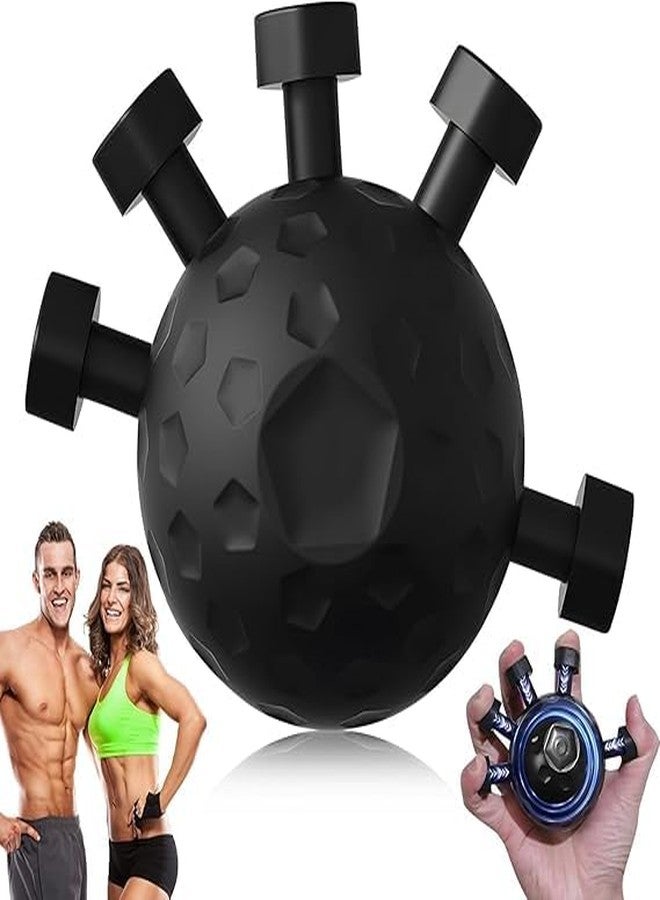 AESTROKE Hand Grip Strengthener|Hand Grip Exercise Ball for Finger, Hand, Wrist & Forearm Strength Training, Arthritis Relief, Stress Therapy & Rehab - Silicone Strengthener for Adults & Office Use - Image 1