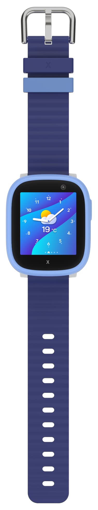XPLORA X6 Play - Watch Phone for Children (4G) - Calls, Messages, Kids School Mode, SOS Function, GPS Location, Camera and Pedometer – (Subscription Required) (Blue) - Image 4