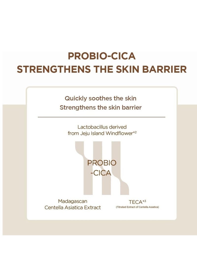 SKIN1004 Madagascar Centella Asiatica Ampoule Facial Serum 100% Centella Asiatica Extract for Soothing Sensitive and Acne-Prone Skin Probio-Cica Ampoule Brown 50ml - Image 5