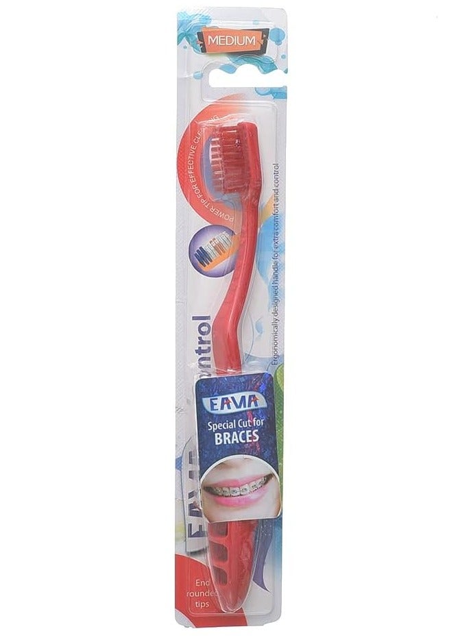 eama Soft Manual Toothbrush (Multicolor) - Image 1