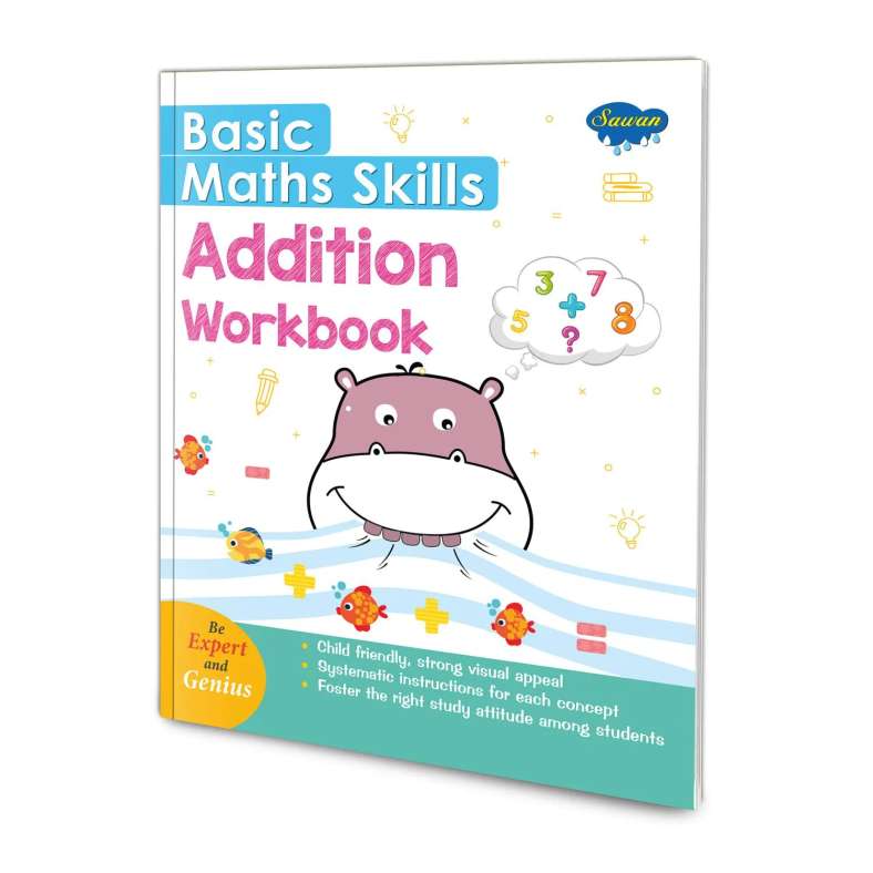 Pan Home Basic Maths Skills Addition Workbook - Multi - Image 2