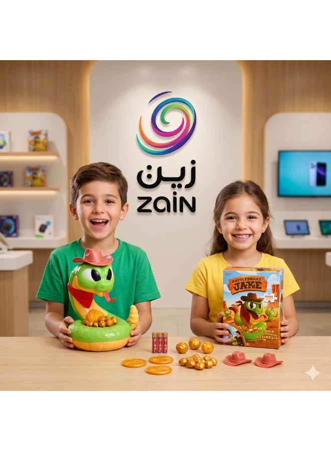 زين شركة زين تقدم: لعبة ثعبان الجرسية جيك - مغامرة الذهب المشوقة (إصدار بلون عشوائي: أزرق) - Image 4