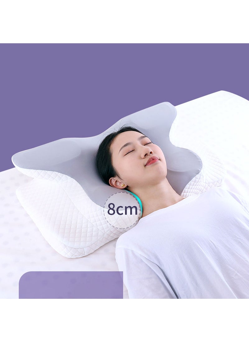 Arabest وسادة عنق على شكل فراشة لتخفيف آلام الكتف والرقبة، وسادة رقبة من الإسفنج الذكي، وسادة سرير مريحة لدعم الرقبة - Image 4