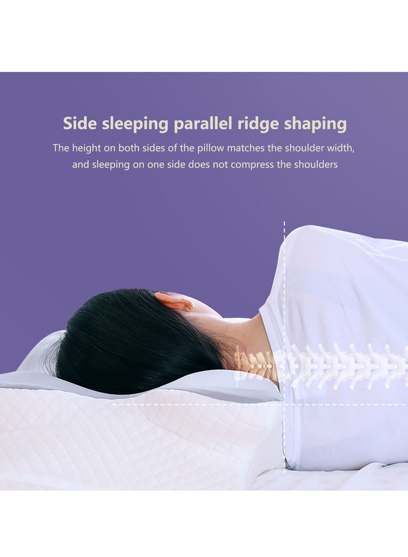 Arabest وسادة عنق على شكل فراشة لتخفيف آلام الكتف والرقبة، وسادة رقبة من الإسفنج الذكي، وسادة سرير مريحة لدعم الرقبة - Image 5