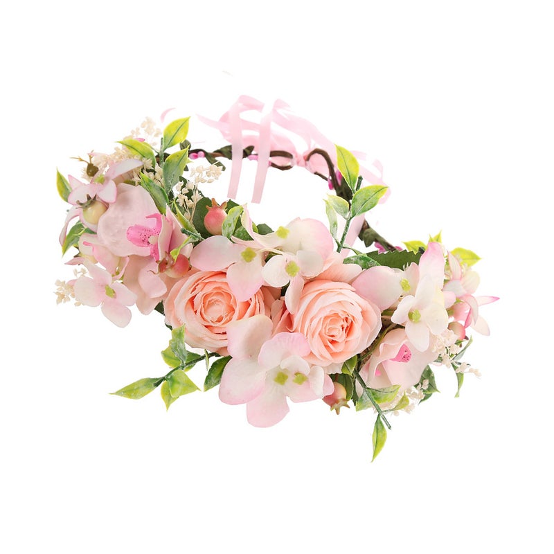 🌱 طوق رأس من صناعية لصور عطلة الشاطئ - Image 1