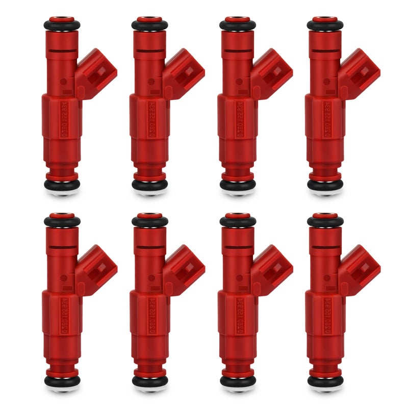 cycwer 8pcs Fuel Injectors 0280155934 for 20002003 Dakota Ram 1500 Van 39L V6 Replaces 53031740AA RL031740AA 4G1190 63827 238827 81212132 FJ437 M580 - Image 2