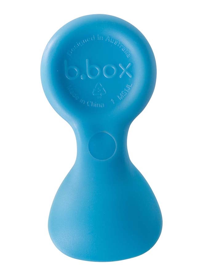 b.box Pack Of 3 Lunch Time Mini Spoon - Pastel Orange/Grey/Blue - Image 2