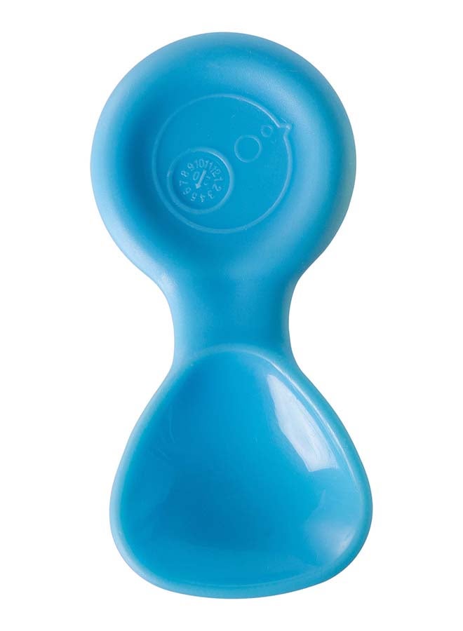 b.box Pack Of 3 Lunch Time Mini Spoon - Pastel Orange/Grey/Blue - Image 3