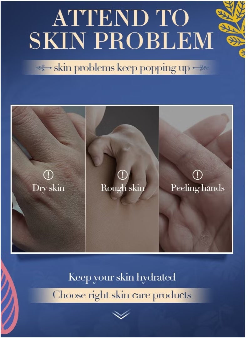 SADOER Autumn and Winter Body Lotion Fruit Plant Hand Cream Set  - Image 3