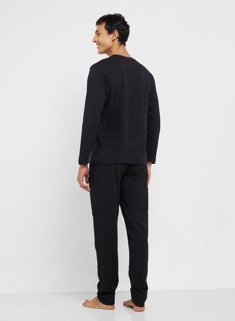 Seventy Five Nightwear T-Shirt & Pants Set  - Image 2