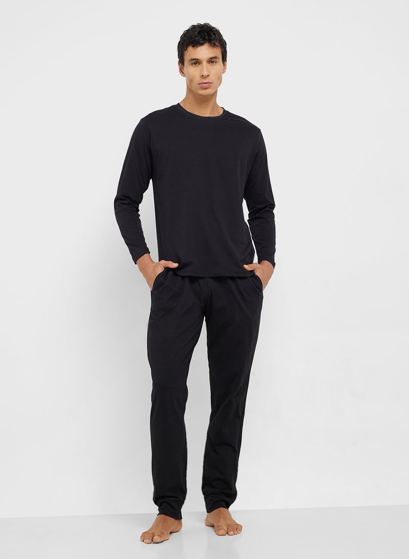 Seventy Five Nightwear T-Shirt & Pants Set  - Image 1