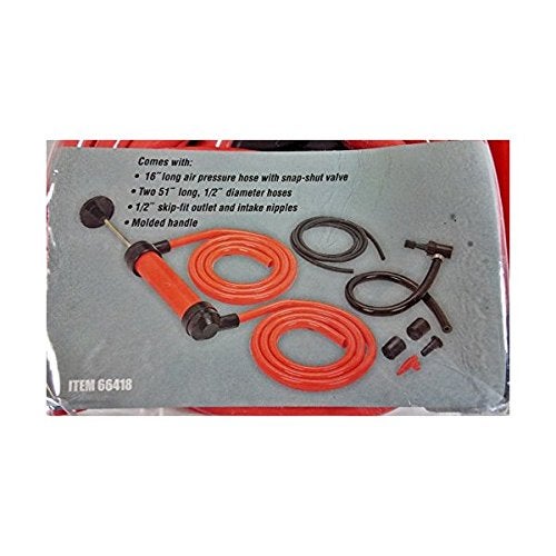 Pittsburgh Automotive Multi-Use Transfer Pump - Siphon Gas, Infusion Needle, Car - Image 2