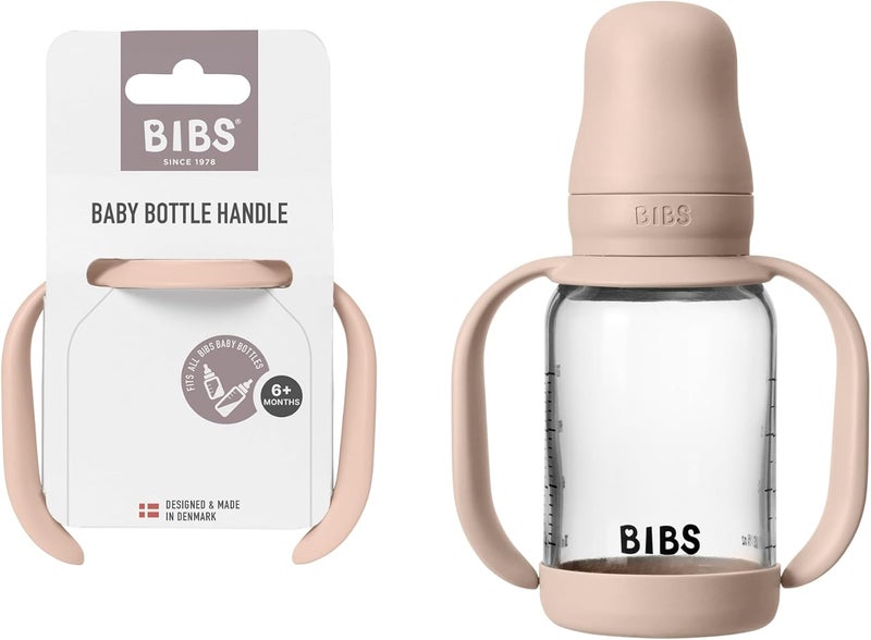 Bibs Baby Bottle Handle - Blush - Image 1