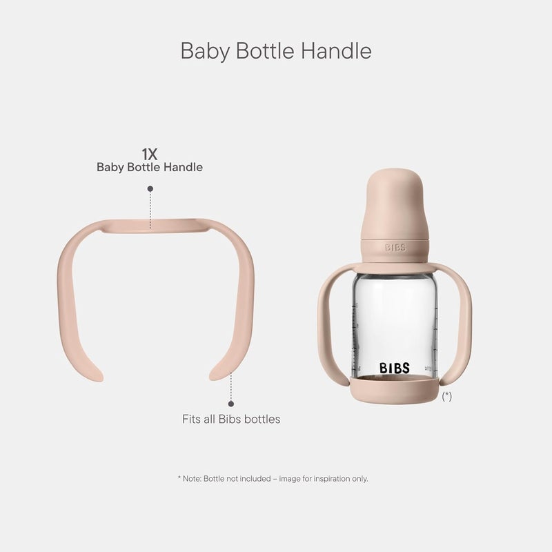 Bibs Baby Bottle Handle - Blush - Image 2