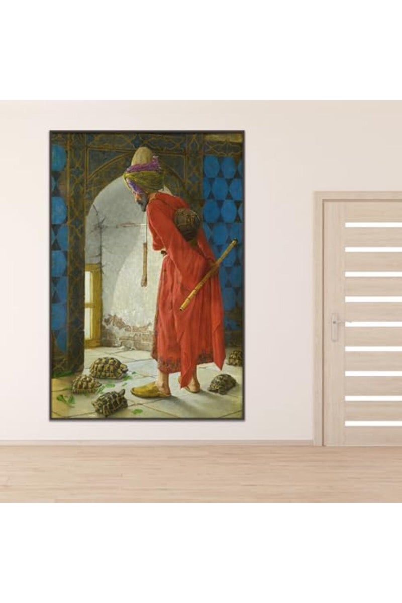 Okra Osman Hamdi Bey Poster - The Tortoise Trainer Canvas Wall Art - Image 5