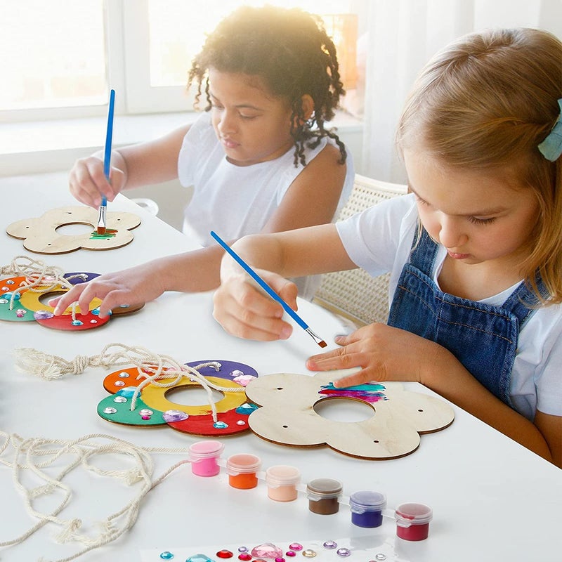 Gooidea Kids Arts and Crafts Bird Feeders for Outside, 2-Pack DIY Wooden Paint Kits Outdoor Toys Easter Basket Stuffers for Boys & Girls Age 3-5 4-8 8-12 - Image 3