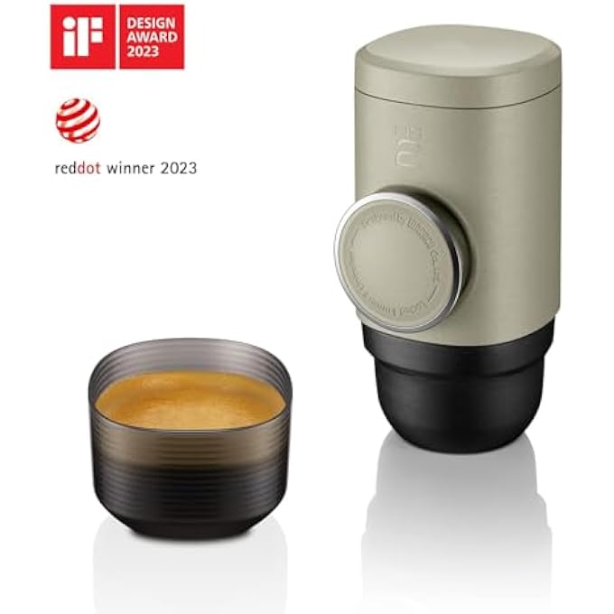 Bandai Portable Espresso Machine New Generation Manually Operated Coffee Maker Compatible With Nespresso Original Capsules - Image 3
