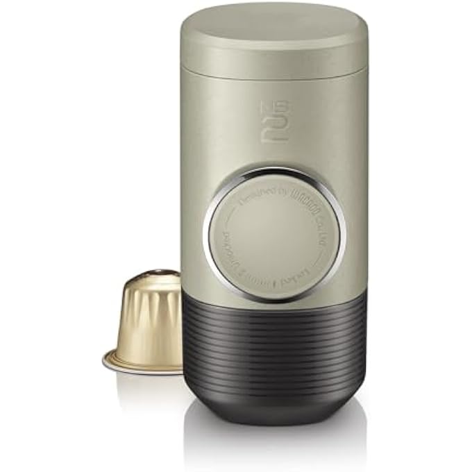 Bandai Portable Espresso Machine New Generation Manually Operated Coffee Maker Compatible With Nespresso Original Capsules - Image 1