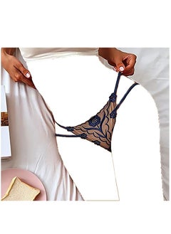 Y&D 3 Pack Women Mesh Thong Floral G-string Panties Knickers Lingerie Underwear  - Image 5