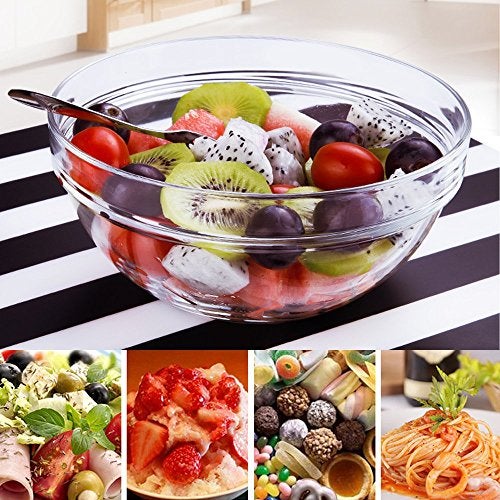 Maredash Mini Bowls 4 Inch Glass Bowls for Kitchen Prep, Dessert, Dips, and Candy Dishes ,4oz Stackable Dishware safe ,Set of 16 (combination) - Image 3