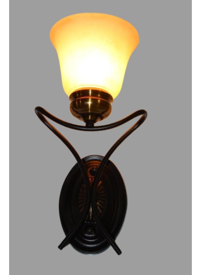 Wall Lamp Made From Iron-Bronze*Dark Brown Colors - Image 2
