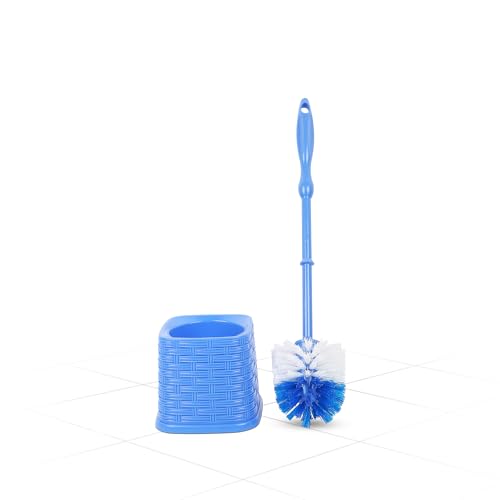 Gala Toilex Toilet Brush With Square Container(Multicolor,Pack of 1) - Image 1