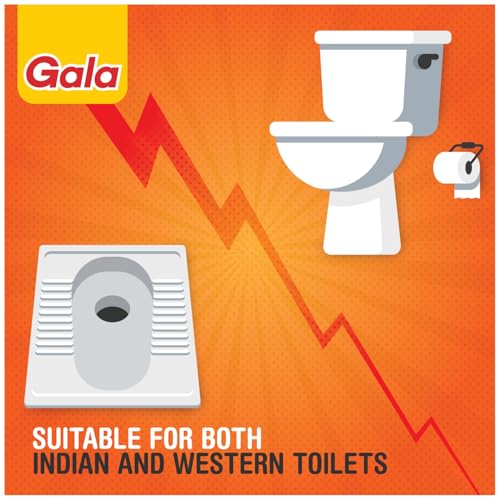 Gala Toilex Toilet Brush With Square Container(Multicolor,Pack of 1) - Image 2