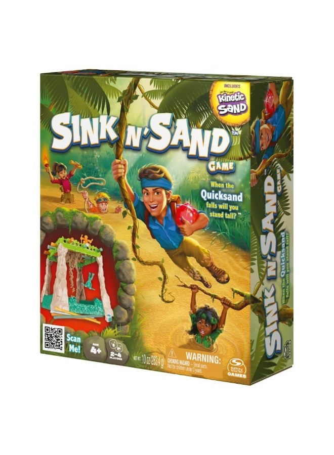 SPIN MASTER Sink N' Sand Game with Kinetic Sand - Image 1