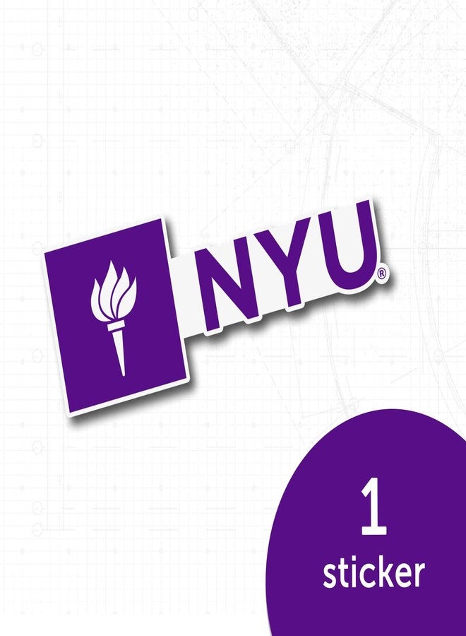 Desert Cactus New York University Sticker NYU Violets Vinyl Decal Laptop Water Bottle Car Scrapbook (IND 001) - Image 5