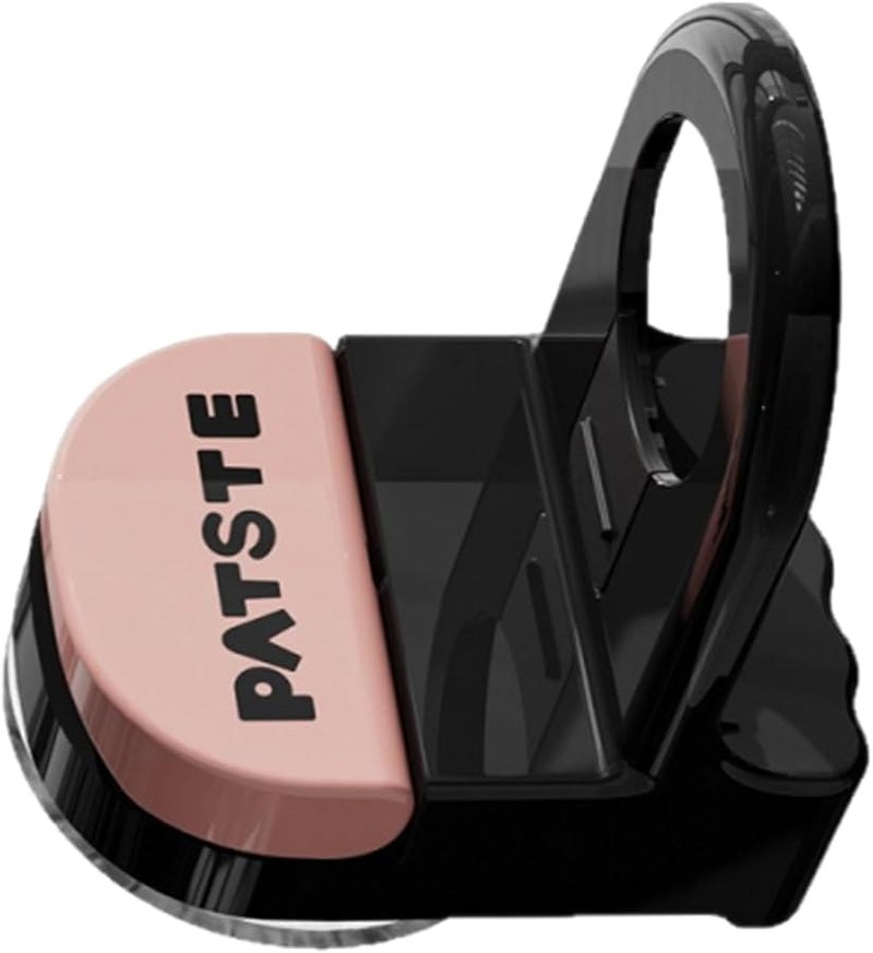 خطاف الحمام اللاصق الوردي من مادة ABS لموزع الصابون والمنظم المثبت على الحائط المقاوم للصدأ للمناشف - Image 1