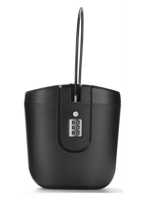 Portable Safe with Number Code, Beach Safe for Chaining, Protect Valuables on the Beach, Portable Anti-Theft Lock Box for Beach, Camping, Travel