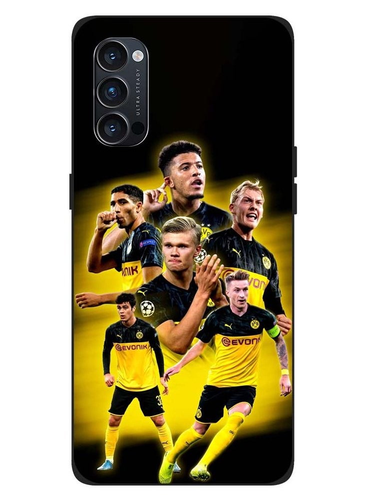 Service Zone Protective Printed Mobile Cover For Football Players For Oppo Reno4 Pro 