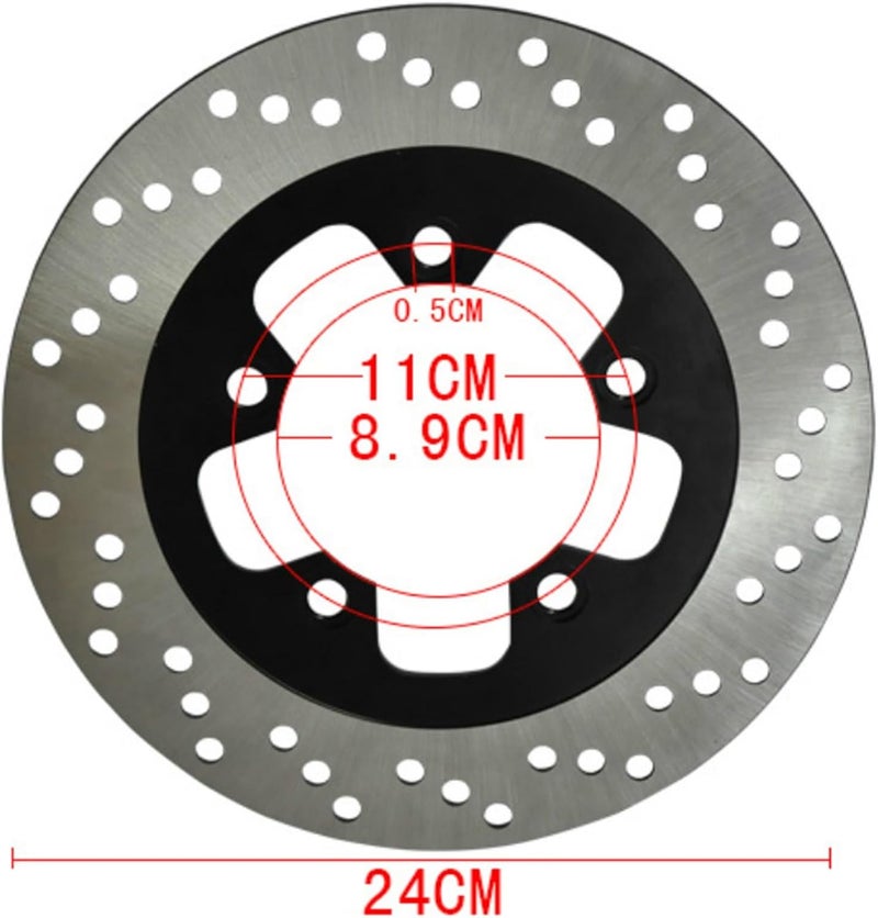 Wivplex Motorcycle Rear Brake Disc Rotor - Image 2
