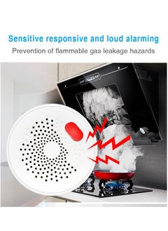 UanTii Smart Natural Gas Sensor Wifi Combustible Household Smart LPG Gas Leakage Detector  - Image 5