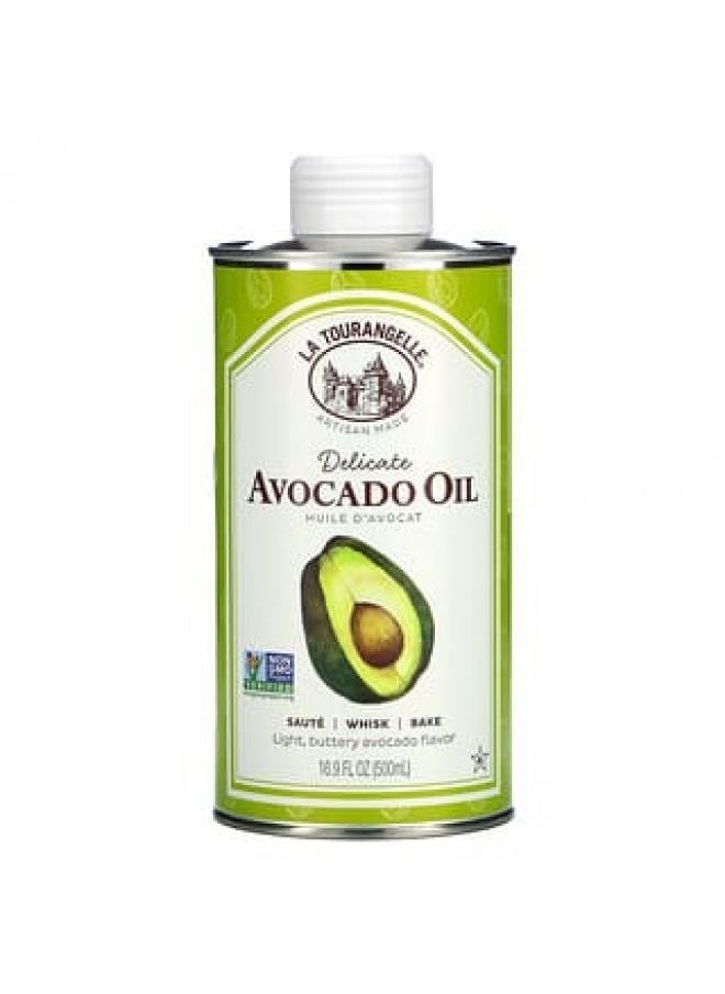 La Tourangelle La Tourangelle, Delicate Avocado Oil, 16.9 fl oz (500 ml)  - Image 1