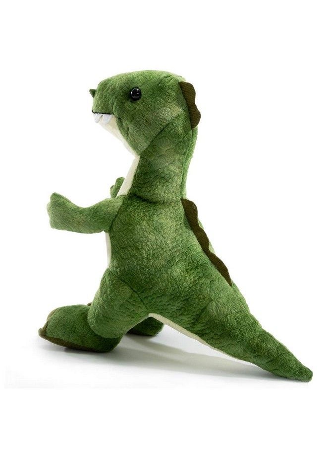 HollyHOME - Plush Trex Dinosaur Baby Stuffed Animal Toy Kids Gift Green 10" - Image 1