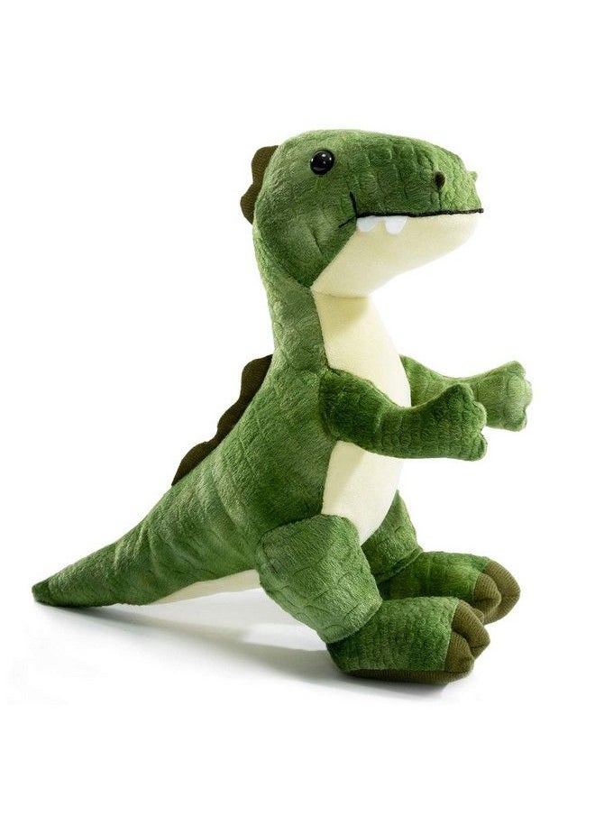 HollyHOME - Plush Trex Dinosaur Baby Stuffed Animal Toy Kids Gift Green 10" - Image 1