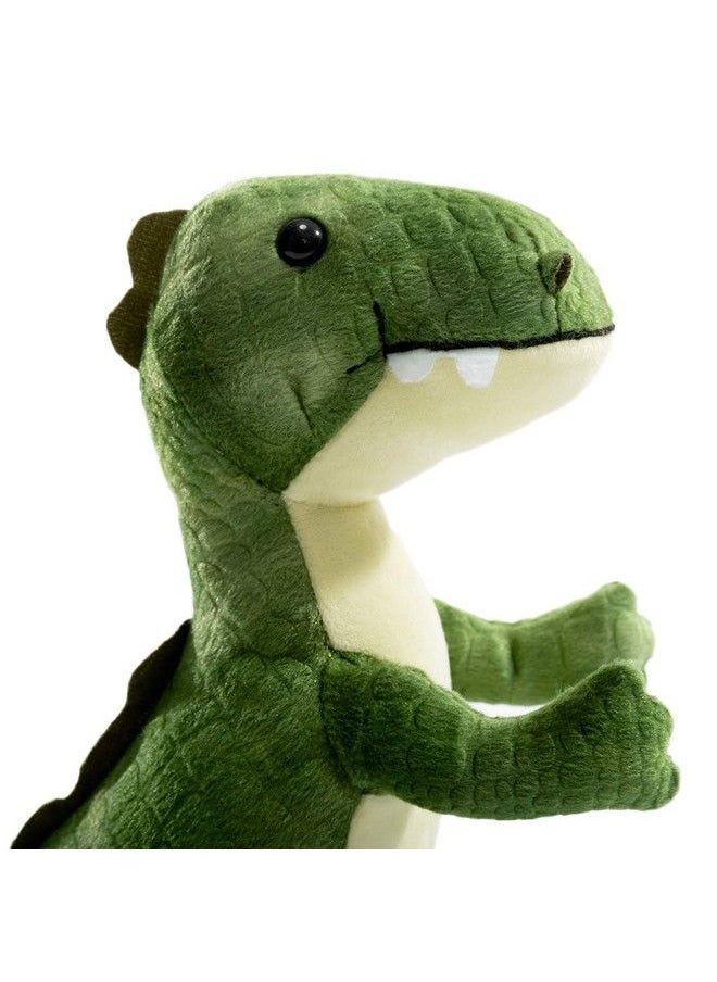 HollyHOME - Plush Trex Dinosaur Baby Stuffed Animal Toy Kids Gift Green 10" - Image 1