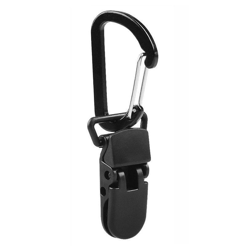 10pcs Tarp Awning Clamp Clips Tent Snaps Hangers Camping Tent Tighten Lock Grip Clamp with Carabiner for Outdoor Camping Farming Garden - Image 3