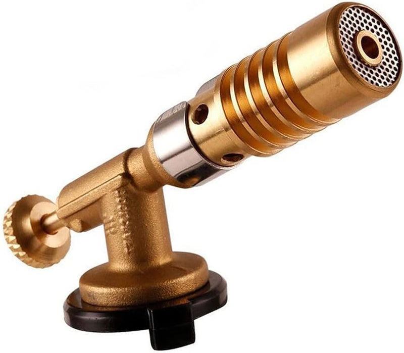 Adjustable Welding Torch Heating Flame For Camping BBQ Copper Nozzle - Image 4