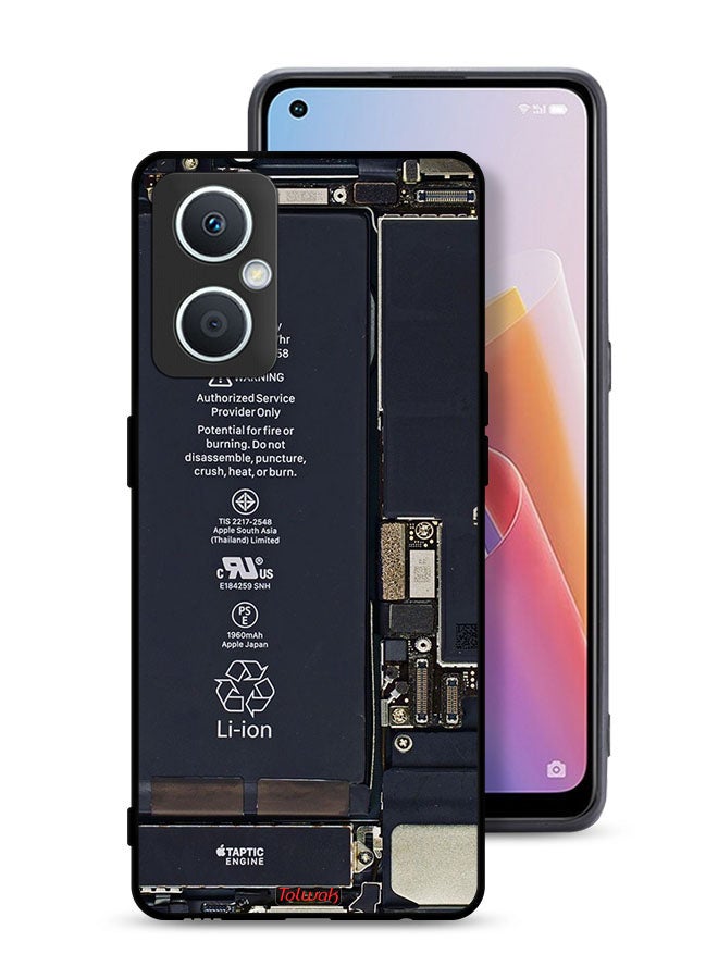 Tolwak Oppo A96 5G (China) Protective Case Cover Phone Circuit Pattern - Image 1