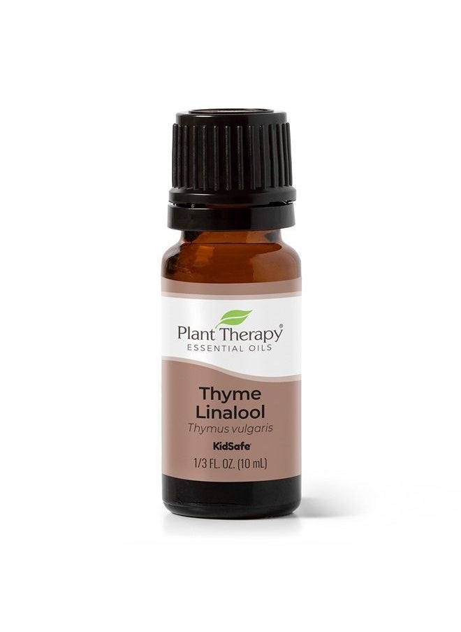 Plant Therapy - Thyme Linalool Essential Oil 10 mL (1/3 oz) 100% Pure, Undiluted, Therapeutic Grade - Image 1